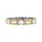 10 Pack - 6.75&#x22; Stainless Steel And Gold PVD Coated Magnetic Bracelet